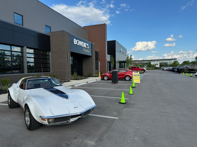 Goldstar valet team in action at a venue