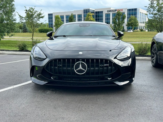 Mercedes-AMG GT parked by Goldstar